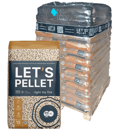 Palette des pellets premium Let's pellet