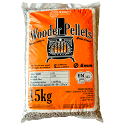 Sac de pellets premium Wooder ENplus A1 certifié FSC